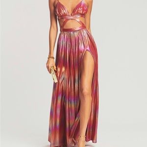Retrofete Jett dress metallic